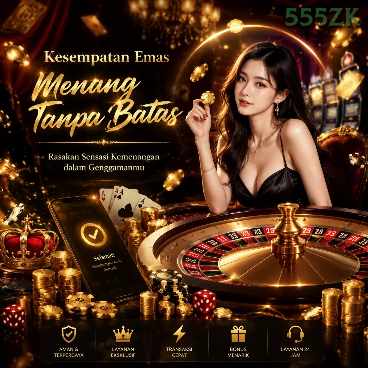 Beragam Jenis Game Seru yang Tersedia di 555zk